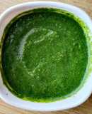 Mint and coriander leaves chutney