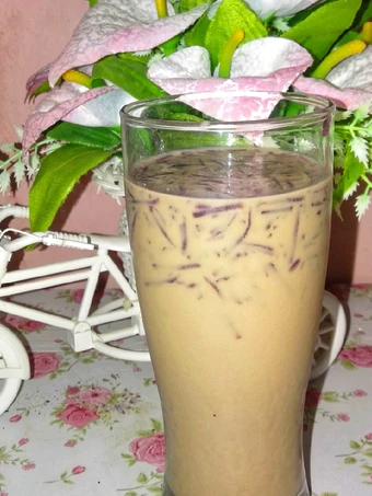 Cara Gampang Membikin Resep Es cappucino cincau KW (low sugar) yang Lezat Anti Ribet, Uenak Banget