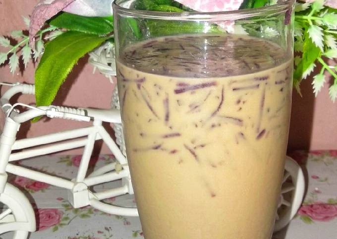 Resep Es cappucino cincau KW (low sugar), Lezat Sekali