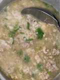 ข้าวต้มคอหมูบด