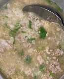 ข้าวต้มคอหมูบด