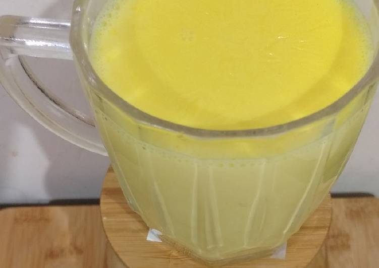 Recipe of Super Quick Homemade Golden Milk