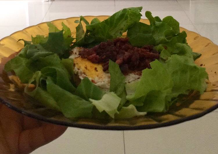 Resep Nasi kornet tanpa minyak (sarapan diet) penuh gizi, Enak Banget