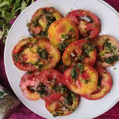 A picture of Herbed Tomatoes.