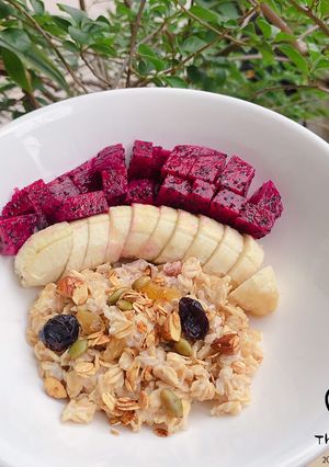 Hình của món Granola eatclean 🌱🌱.
