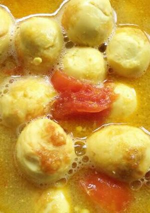 Foto resep Telur Puyuh masak Kuning