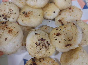 Una foto de Bolitas de arroz que quedó 🍚