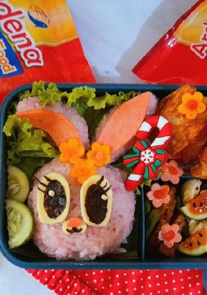 Foto resep Bento kelinci with siomay udang🐰