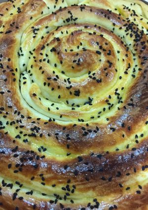 صورة لوصفة فطائر حلزونية