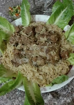 صورة لوصفة برياني لحم