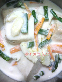 Foto resep Tahu kuah santan
