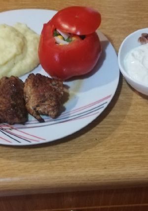 Φωτογραφία της συνταγής Φιλέτο μοσχαρίσιο με πουρέ