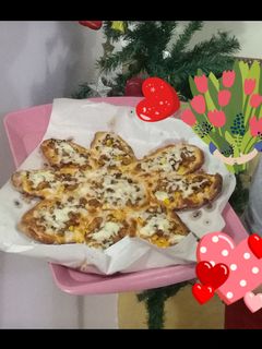 صورة لوصفة وردة البيتزا 🌹🍕🌹