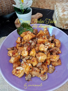 Foto resep Oseng Pedas Tahu Ati Ampela