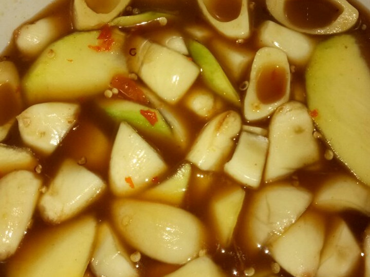 Cara Gampang Menyiapkan Asinan Salak Mangga Segar.., Bisa Manjain Lidah