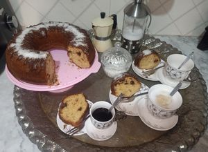 صورة لوصفة موسكوتشو بالتمر والقرفة Soft & Moist Date Cinnamon Cake (Algerian Mouskoutcho)