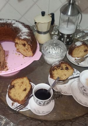 صورة لوصفة موسكوتشو بالتمر والقرفة Soft & Moist Date Cinnamon Cake (Algerian Mouskoutcho)
