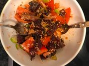 Une photo de salade quinoa
