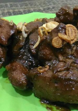 Foto resep Ati ayam bumbu kecap