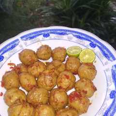 A picture of Bakso Mercon Pedas.