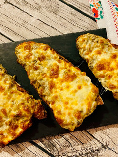 Gombás melegszendvics recept fotója