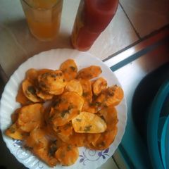 A picture of Potatoes Bhajia.
