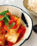 Đậu phụ trắng kho cà chua