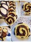 Ruladă cu ganache de ciocolată și biscuiți oreo
