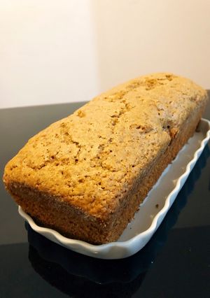 Una foto de Budín de manzana super húmedo y saludable