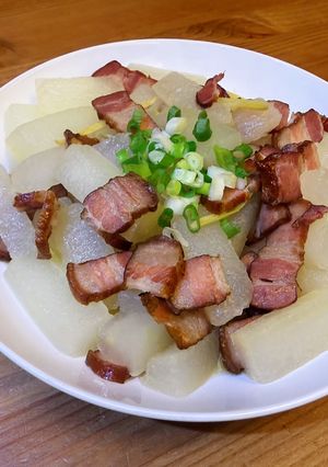 冬瓜燒臘肉 的食譜成品照片