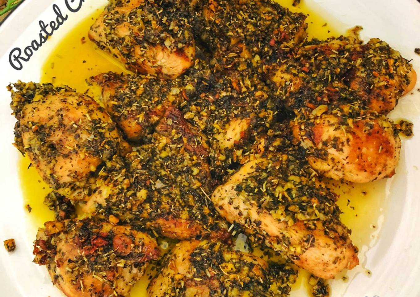 Roasted Chicken / Dada Ayam Panggang (oven)
