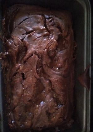 Una foto de Queque de chocolate con manjar