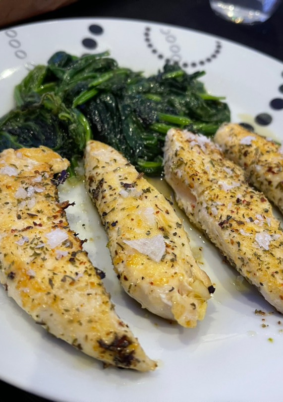 Una foto de Solomillos de pollo con sabor