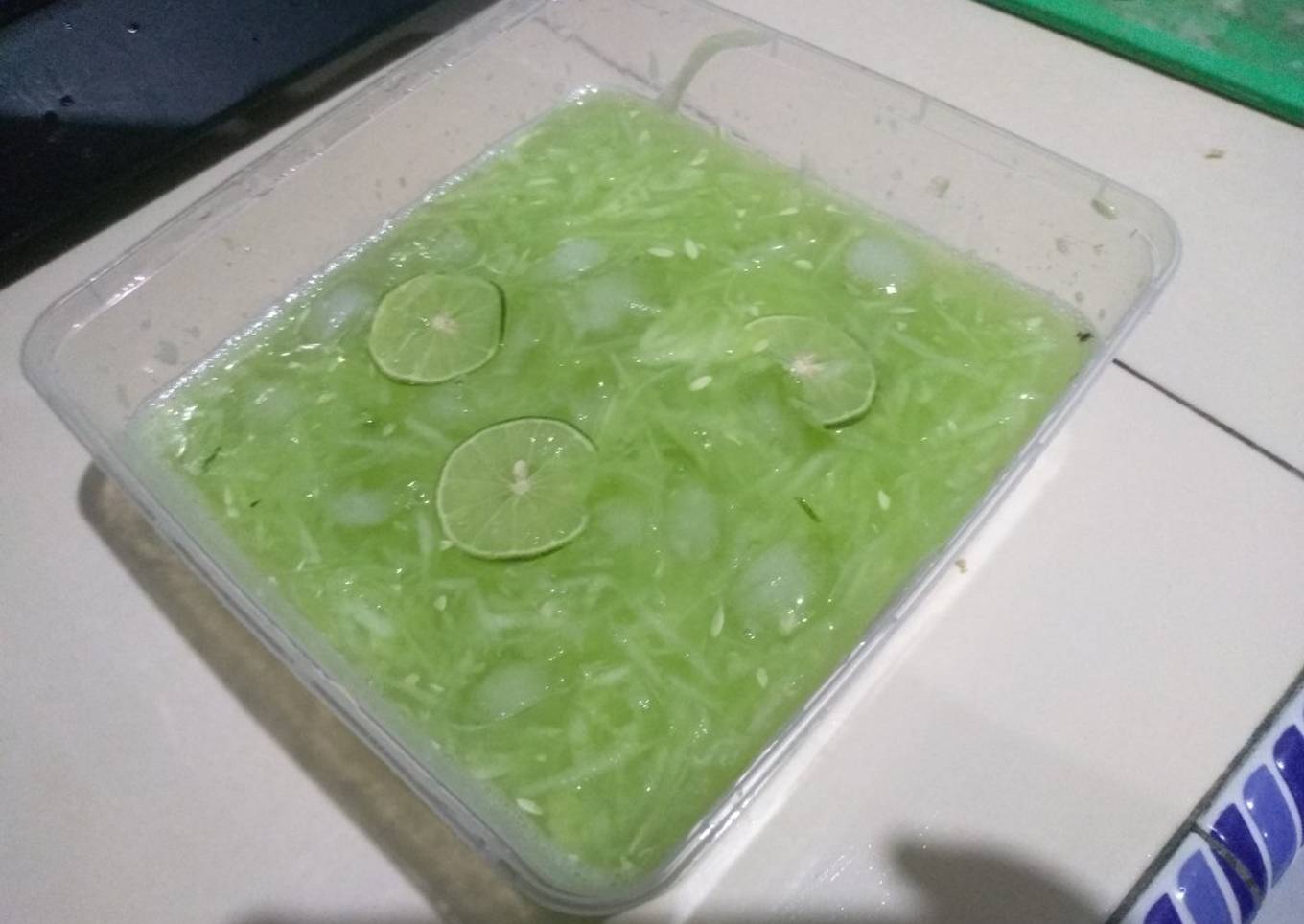 Es Timun serut Lemon