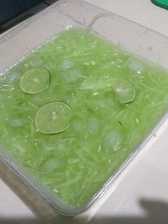 Foto resep Es Timun serut Lemon