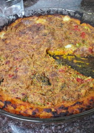 Foto principal de Quiche sin gluten y sin harina vegana