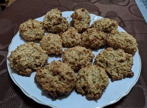 Una foto de Galletas de avena y nuez