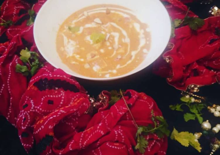 How to Make Quick Rich and creamy almond paneer gravy