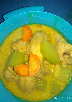Foto resep Opor ayam rice cooker