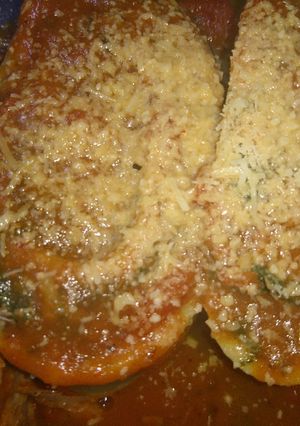 Una foto de Pasta arrollada