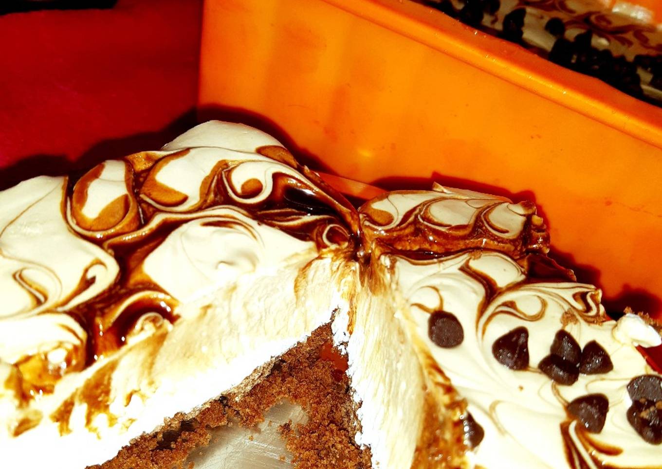 Sugarfree coffee cheesecake no bake