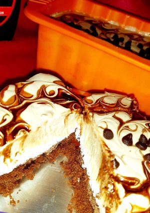 A picture of Sugarfree coffee cheesecake no bake.