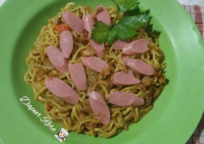 Cara Gampang Menyiapkan 34. Mie goreng Jawa ala Rere yang Lezat Sekali