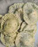 Sorrentinos de acelga con relleno de dos quesos