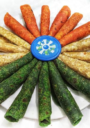 A picture of Tricolor Thepla.