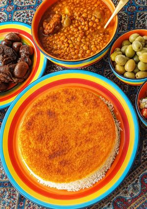 عکسی از دستور خورشت قیمه رشتی