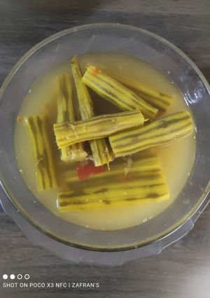 Foto resep Sayur Asem Klentang (buah kelor)