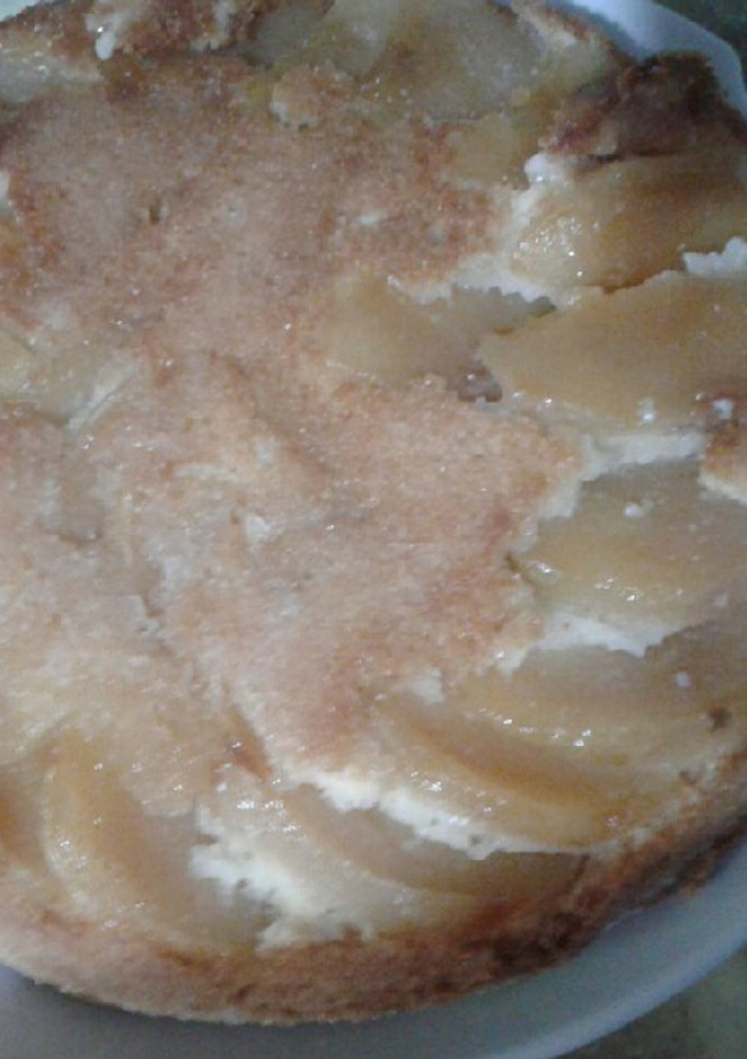 Una foto de Torta de manzana invertida