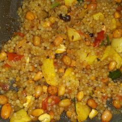 A picture of Sabudana khichri.