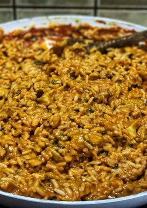 Currys csirkés egytálétel recept fotója
